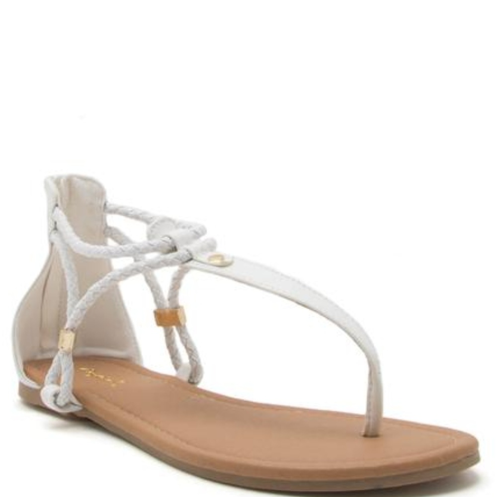Moving Sale! White Sandals